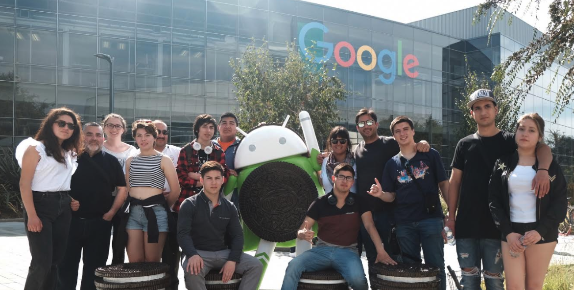 Adolescentes chilenos viajan a Silicon Valley