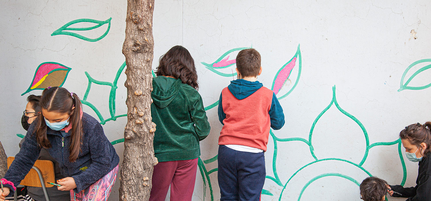 Murales, una forma de unir el arte con las escuelas