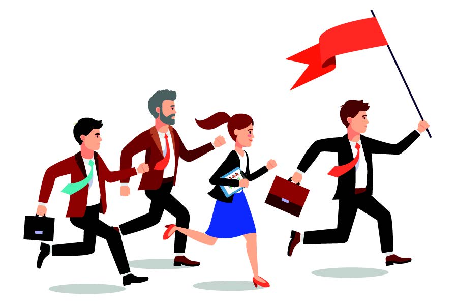 Following the leader (Sigamos al líder)