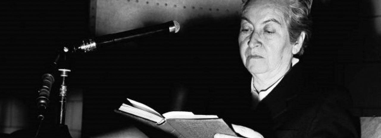 ¿Cuál era el pensamiento de Gabriela Mistral sobre la pedagogía?