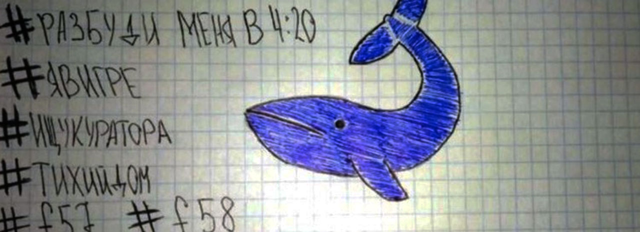 Atentos profesores con el macabro juego de «La Ballena Azul»