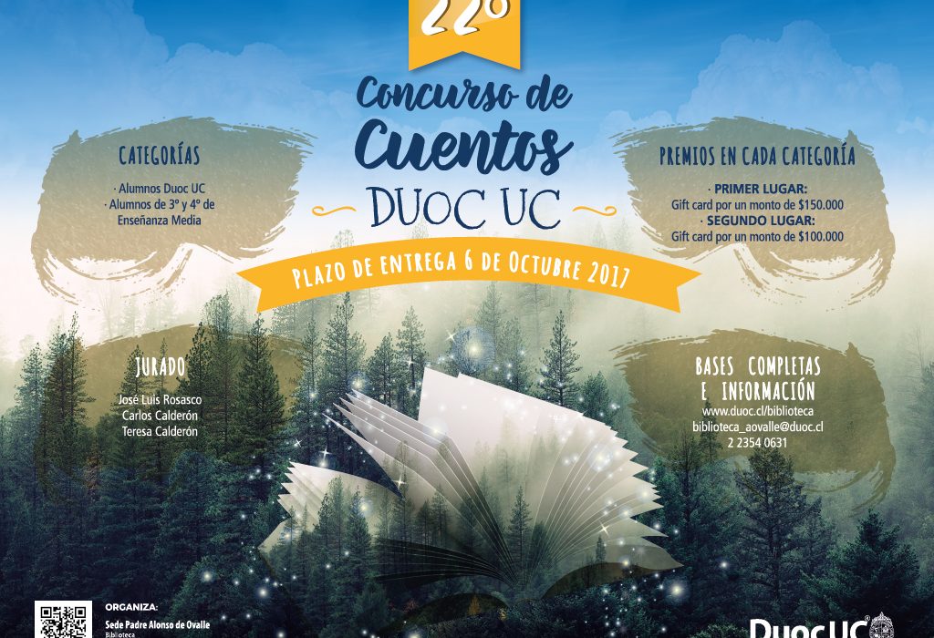 Duoc UC organiza concurso de Cuentos