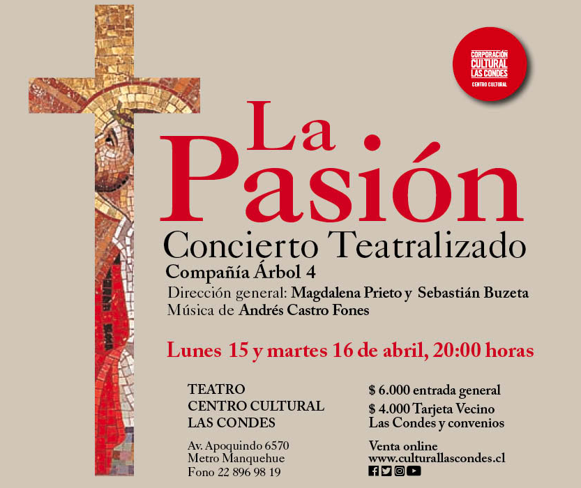 La Pasión, Concierto Teatralizado