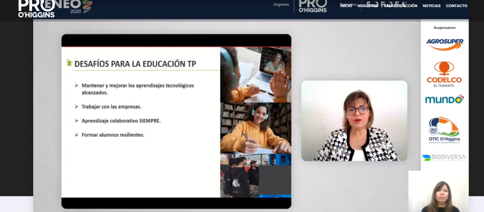 Grupo Educar participa en ENEO 2020 sobre “Oportunidades y desafíos para la Educación Técnica profesional”