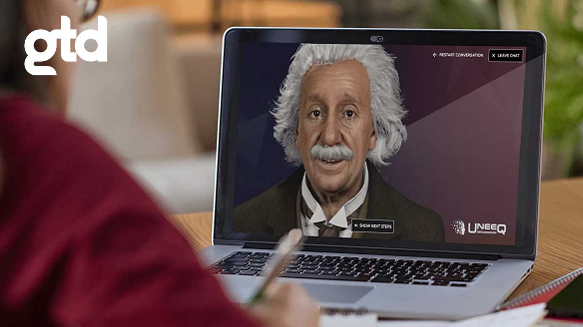 Albert Einstein Digital: Conversa con el científico en tiempo real