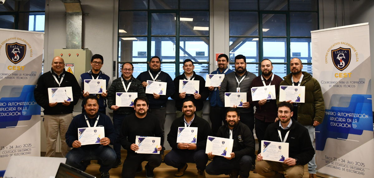 Red Salesiana se reúne por primera vez para capacitarse en Automatización: Una red que nace desde la colaboración docente