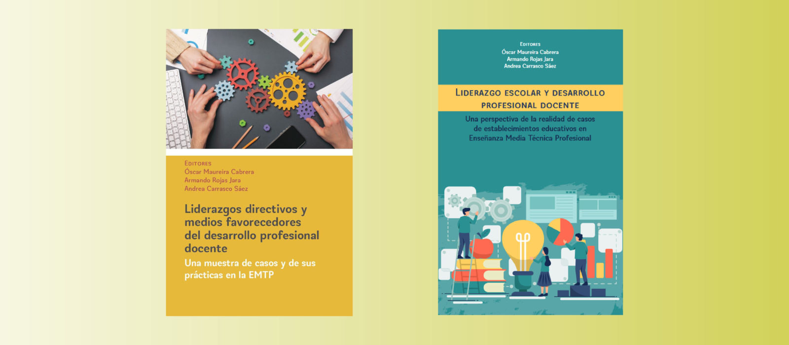 Presentan dos libros sobre liderazgo en la Educación Media Técnico-Profesional