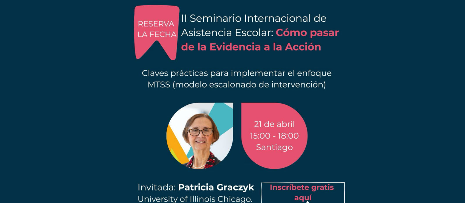 Seminario internacional abordará cómo mejorar la asistencia escolar