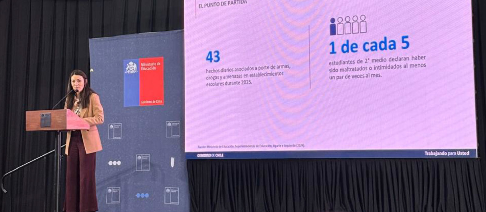 Ministra María Paz Arzola presentó la Cuenta Pública 2026 del Ministerio de Educación